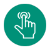 Icon of clicking screen