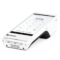 Electronic payment device image for merchant services
