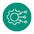 Icon of business flow